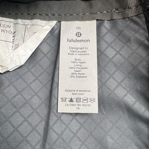 lululemon athletica Black Backpack with Front Pocket main image 11